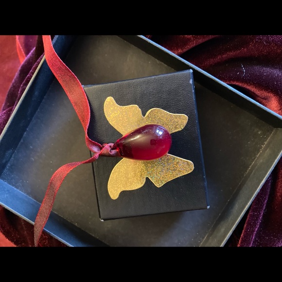 ♥️⭐️🩸RUBY RED GLASS EARRINGS🩸⭐️♥️ 3 PIECES ANTIQUE GLASS OVER 200 YEARS OLD🩸 - Picture 16 of 16